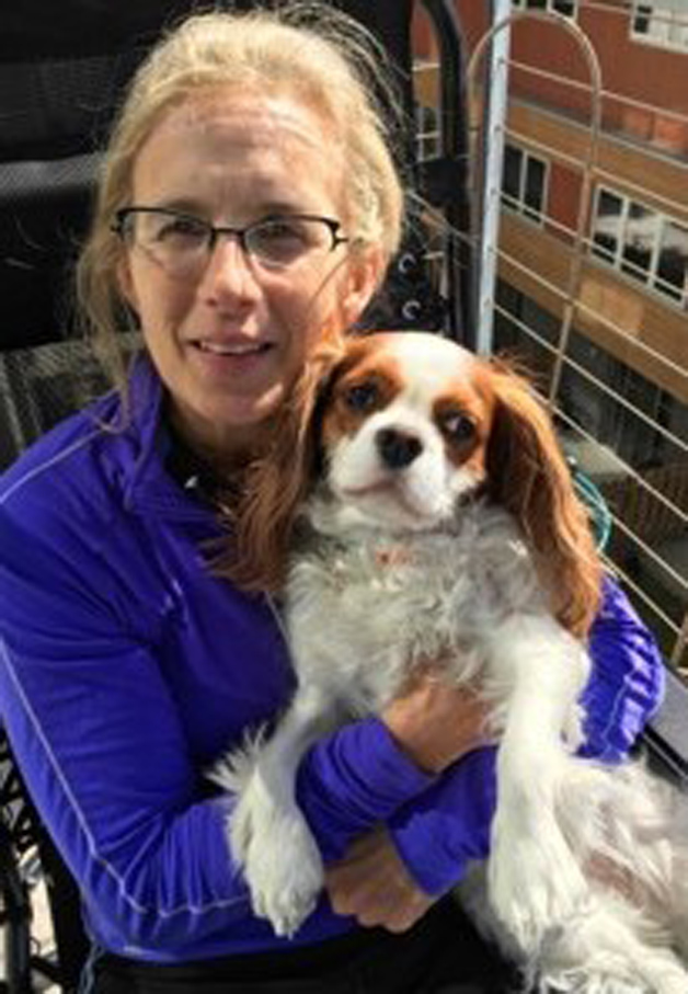 Cavalier King Charles SpanielLuLu with Pet partner Marie D.