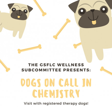 Dogs on call in UW Madison chemistry poster